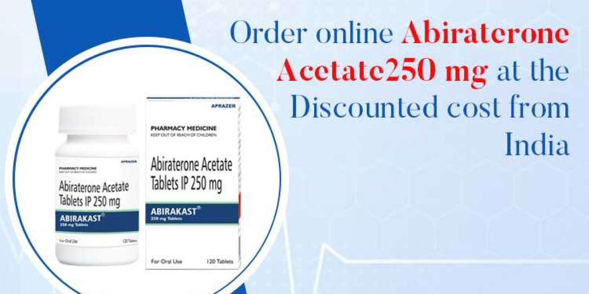 Order online Abiraterone Acetate 250 mg at the discounted cost from India| Emedkit