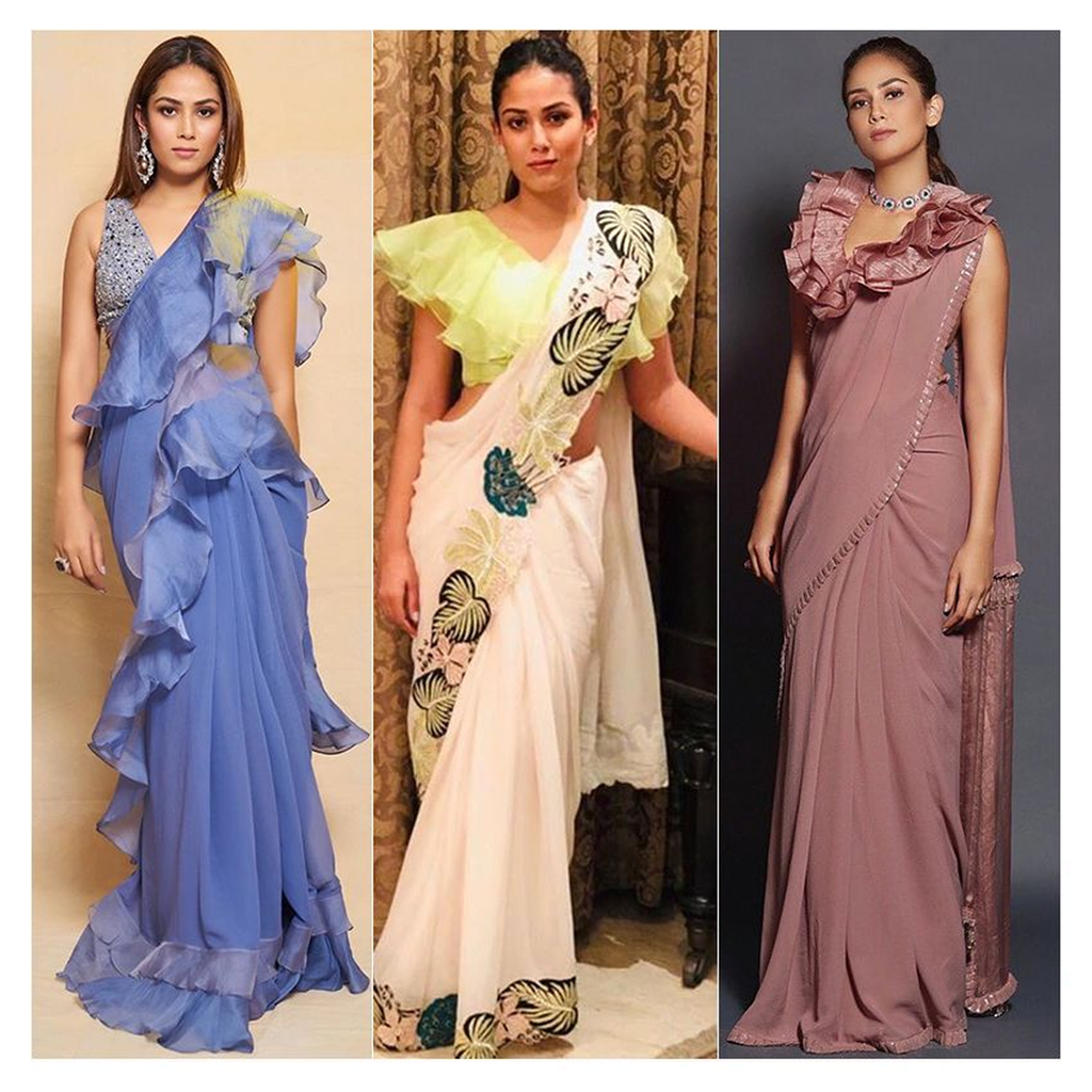Stunning Bollywood Approved Pre-Draped Saris | Festival Season 2021 – Panache Haute Couture