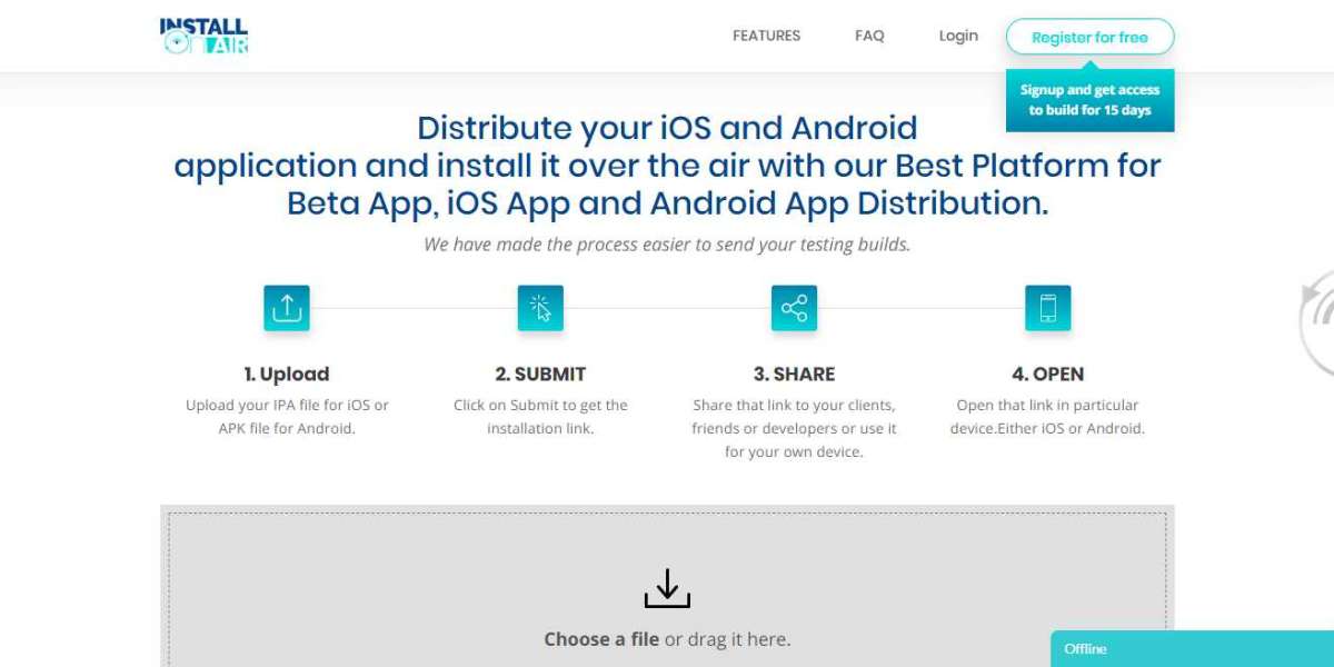 .IPA File Online Upload and Installation for iOS Device